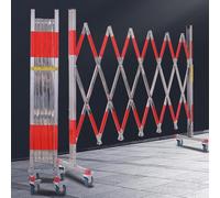 Home Essentials, barriera espandibile e Retrattile in Acciaio Inossidabile con Ruote universali, cancello Industriale Flessibile, Altezza 1,2/1,5 m, Perfetto per Il Controllo del t