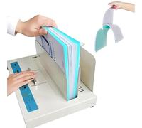 Home Essentials, rilegatrice Termica elettrica con Riscaldamento in Ceramica PTC, Spessore Massimo 5 cm per Rilegatura di Documenti A4, per Ufficio e