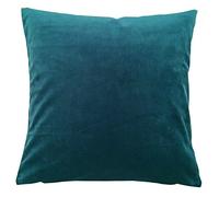 Home Fashion 66556 - 128 Petrol H: 40 x B: 40 cm Federa Velluto French Velvet