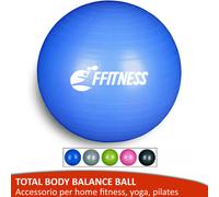 HOME FITNESS FIT BALL 55-95 YOGA PILATES GYM PALLA SVIZZERA ANTISCOPPIO PALESTRA