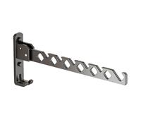 Home Folding Coat Drying Hook Anti-Slip Aluminum Alloy Retractable Wall-Mounted Hanger Rack for Garments Suitable for Various Brands