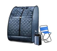 Home Full Body Sauna Spa pieghevole Tenda for una persona a vapore portatile con generatore di 3L 800W