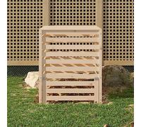 Home & Garden-Composter 82.5x82.5x99.5 cm Legno Massello Pine-Mobili Scelta