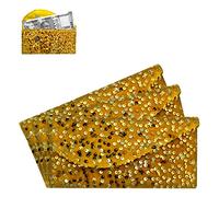 HOME GENIE Shagun Lifafa - Busta regalo per soldi per matrimoni, feste, feste e fidanzamenti, compleanni, matrimoni, buste Rakhi, confezione da 3 pezzi, colore: giallo