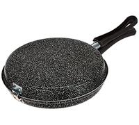 HOME Girafrittata Antiaderente Stone Cm 24 Pentola da cucina