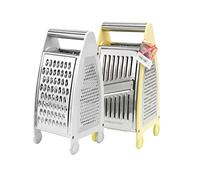 Home 8829600 Grattugia con Contenitore, Inox