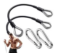 Home Gym Cable Extension - 2 Gym Machine Extension Cables | Fitness Pulley Cablês | Multifunctional Home Gyms Cables, Fitness Pulley Workout Cable for Homê Exercise Fitnêss