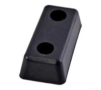 Home Gym per squat Rack Pad 165mm Riduzione del rumore Home Gym per | Adatto a rack squat, riduce il rumore del metallo, protegge i pavimenti, dimensioni 165 x 58 x 30 mm, uso resistente
