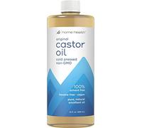 Home Health Castor oil, pressato a freddo e freddo Trasformati, 907,2 gram
