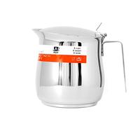 Home Inox Servire Tazzine 8 Moka Caffettiere E Guarnizioni, Argento