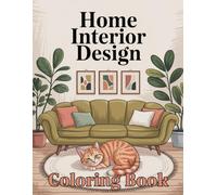 Home Interior Design Coloring Book