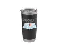 Home Is Everywhere And Nowhere Cameroonian Roots Bicchiere termico in acciaio inox doppia parete