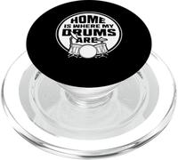 Home is where my drums are - Percussionista PopSockets PopGrip per MagSafe