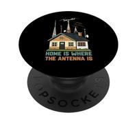 Home Is Where The Antenna Is Ham Radio Operator PopSockets PopGrip Adesivo