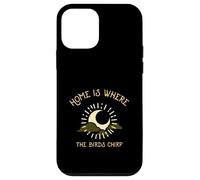 Home Is Where The Birds Chirp (Grafico naturale) Custodia per iPhone 12 mini