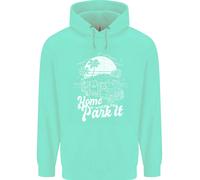 Home Is Where Voi Park Divertente Caravan Bambini Felpa con Cappuccio