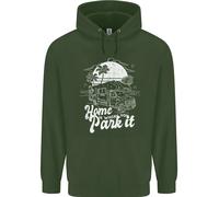 Home Is Where Voi Park Divertente Caravan Bambini Felpa con Cappuccio