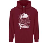 Home Is Where Voi Park Divertente Caravan Bambini Felpa con Cappuccio