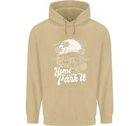Home Is Where Voi Park Divertente Caravan Uomo Felpa