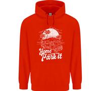 Home Is Where Voi Park Divertente Caravan Uomo Felpa