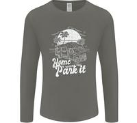 Home Is Where Voi Park Divertente Caravan Uomo Maniche