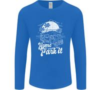 Home Is Where Voi Park Divertente Caravan Uomo Maniche