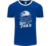 Home Is Where Voi Park Divertente Caravan Uomo Ringer Fotl