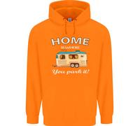 Home Is Where Voi Park It Caravan Divertente Bambini Felpa con Cappuccio