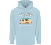 Home Is Where Voi Park It Caravan Divertente Bambini Felpa con Cappuccio