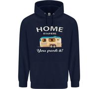 Home Is Where Voi Park It Caravan Divertente Bambini Felpa con Cappuccio