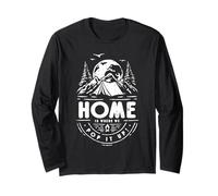 Home Is Where We Pop It Up! Maglia a Manica