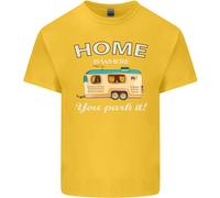 Home Is Where You Park It Caravan Divertente T-Shirt Ragazzi Ragazze