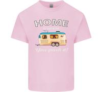 Home Is Where You Park It Caravan Divertente T-Shirt Ragazzi Ragazze