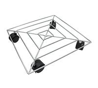 Home>it Carrello Fiore in Metallo, 30 × 30 cm