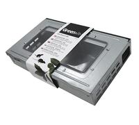 HOME It - Cassetta velenosa in acciaio galvanizzato 26 × 16 × 4,5 cm con coperchio trasparente per un efficace controllo dei parassiti in giardino