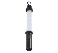 Home It Faro da lavoro a LED, 60 LED, portatile, per auto, garage e fai da te, alimentato a batteria, ultra luminoso, alloggiamento in ABS, durata 100.000 ore