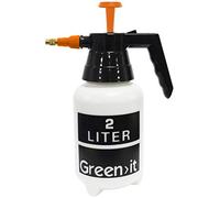 HOME It® Nebulizzatore da Giardino 2L con Pompa Manuale - Spruzzatore a Pressione Fino a 2.5 bar, Serbatoio UV Resistente, Ugello Regolabile, per Erbacce e Cura del Giardino