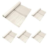 HOME It® Sacchi Spazzatura Trasparenti 240L - 10 Sacchi Extra Resistenti in Plastica LDPE 90 my - 87x136 cm - Sacchi Robusti per Rifiuti Voluminosi e Pesanti (Confezione da 5)