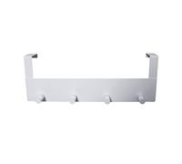 Home>it® Striscia per porta - 4 manopole - opaco, bianco