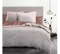 Home Linge Passion | Copripiumino - 2 pezzi | 100% cotone - 57 fili | 1 persona - 140 x 200 cm | Luxor Terracotta