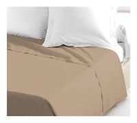 Home Linge Passion Drap Plat 57 Fils, Coton, Beige, 240x300 cm HP61336