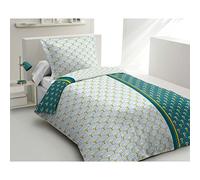 Home Linge Passion - Le Rainbow Parure copripiumino 100% cotone colori - verde, materiale - 100% cotone, misure - 140 x 200 cm