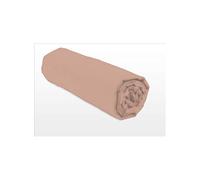 Home Linge Passion - Lenzuolo con Angoli 100% Cotone - 57 Fili/cm² - Dimensione 160 x 200 cm - Rosa - Berretto 25 cm - Tessuto Stretto - Morbido, Traspirante, Lavabile