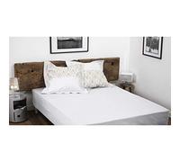 Home Linge Passion Lenzuolo con angoli, 140 x 190 cm, 100% cotone, 57 fili, colore: Bianco