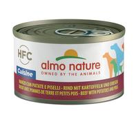Almo Nature Dog HFC Natural Manzo con Patate e Piselli - Almo Nature Dog HFC Natural Manzo con Patate e Piselli - Lattina Da 95 Gr - CONFEZIONE RISPARMIO
