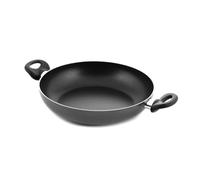 Home Maitre Tegame con 2 Manici, Rivestimento Antiaderente, 24 cm, Alluminio, Antracite/Nero