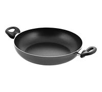 Home Maitre Tegame con 2 Manici, Rivestimento Antiaderente, 26 cm, Alluminio, Antracite/Nero
