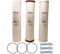 Home Master Intera Casa Sedimenti, Ferro & Carbonio, 3 orings & Grasso, Filtro di Ricambio Set CsetBB3SmgFeC 20x4.5