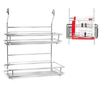 Mensola in filo cromato 2 Piani Grande Home