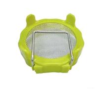 Home Microgreen Coperchio per vasetti a bocca larga (versione verde 2) | Maglia in acciaio inossidabile 316, antiruggine, adatta per barattoli a bocca larga, anello in ABS verde